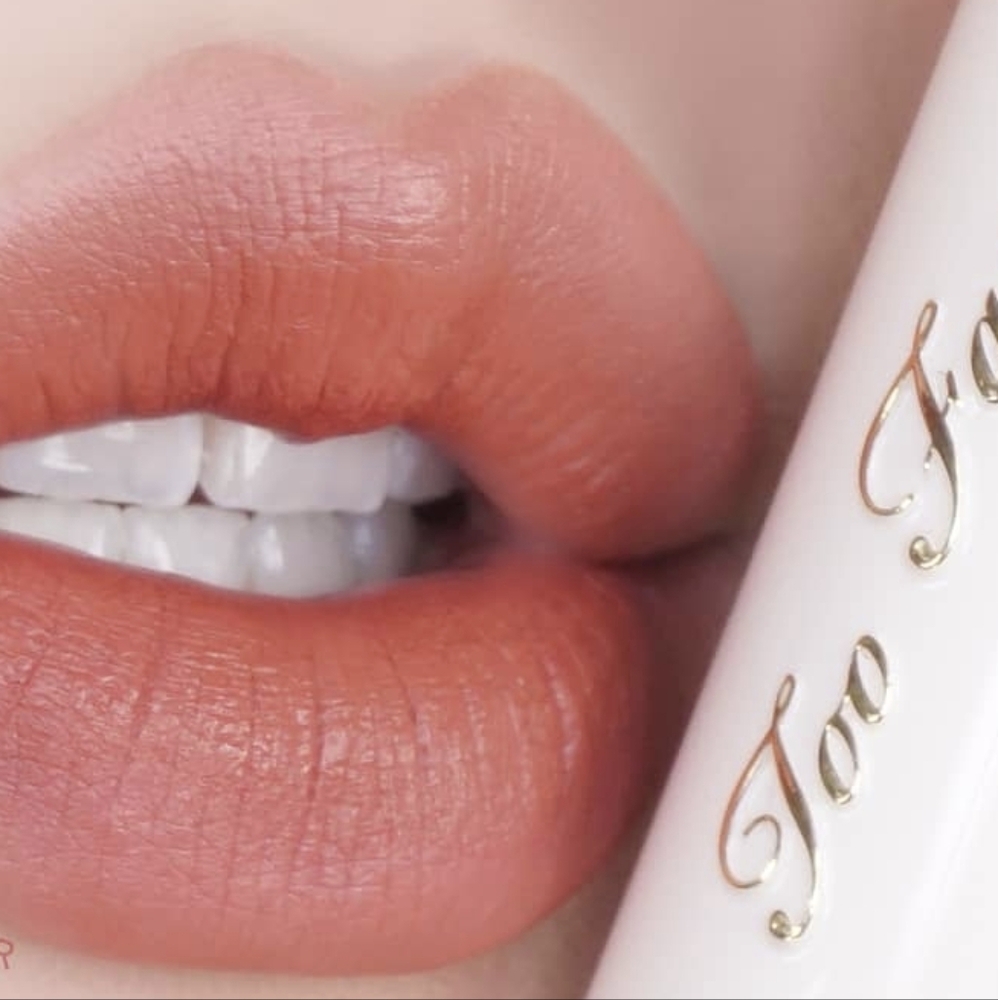 ❇️🧚‍♀️GOT PEACH Too Faced DISCONTINUED Peach Kiss Lipstick NWT